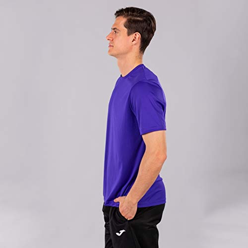 Joma Combi Camiseta Manga Corta, Hombres, Morado (Violeta), M