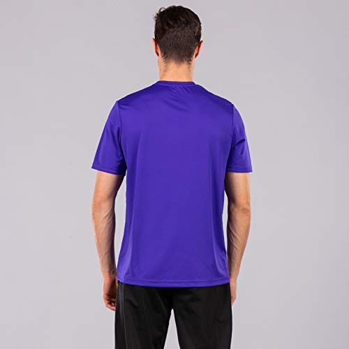 Joma Combi Camiseta Manga Corta, Hombres, Morado (Violeta), M