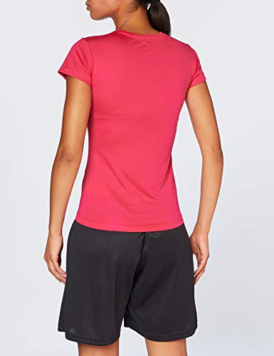 Joma Combi Woman M/C Camiseta Deportiva para Mujer de Manga Corta y Cuello Redondo, Rosa (Pink Fucsia) Joma Combi Woman M/C Camiseta Deportiva para Mujer de Manga Corta y Cuello Redondo, Rosa (Pink Fucsia)