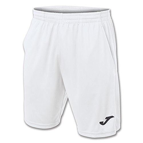 Joma Drive Bermuda Deporte, Hombre, Blanco, S