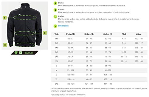 Joma Gala Sudadera, Hombres, Negro, M