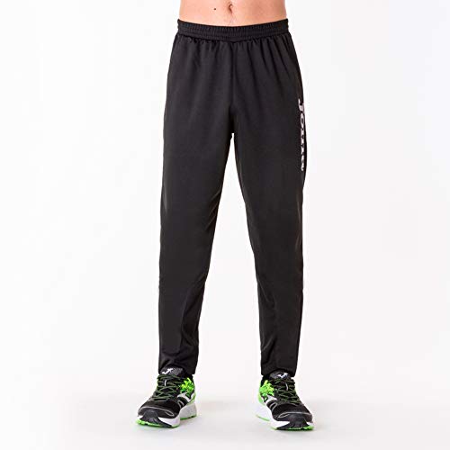 Joma Gladiator - Pantalón largo brillante para hombre, color Negro, M