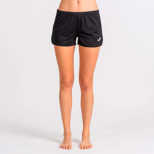 Joma Hobby Pantalones Cortos, Mujer, Negro, S