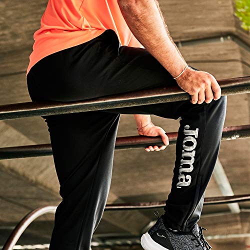 Joma Nilo Pantalones Largos, Hombres, Negro, M