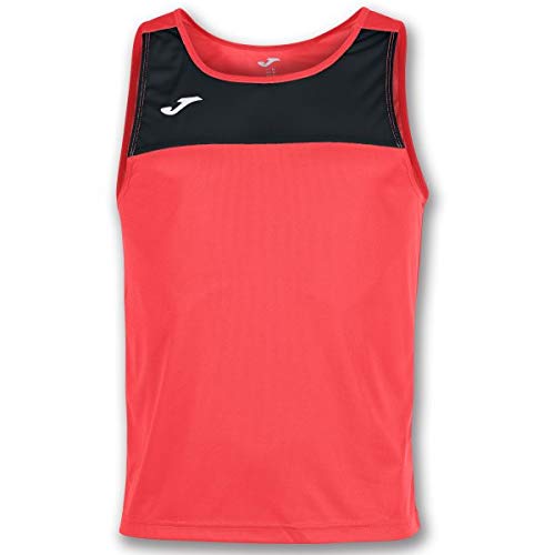 Joma Race Camisetas Caballero, Hombre, Coral/Negro, M Joma Race Camisetas Caballero, Hombre, Coral/Negro, M