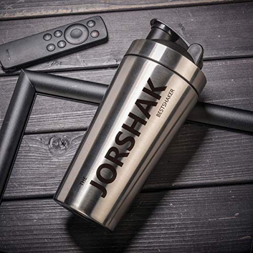 JORSHAKE 700ml Sport Fitness Shaker de protéines Shaker Acier (700ml Jorshake) JORSHAKE 700ml Sport Fitness Shaker de protéines Shaker Acier (700ml Jorshake)