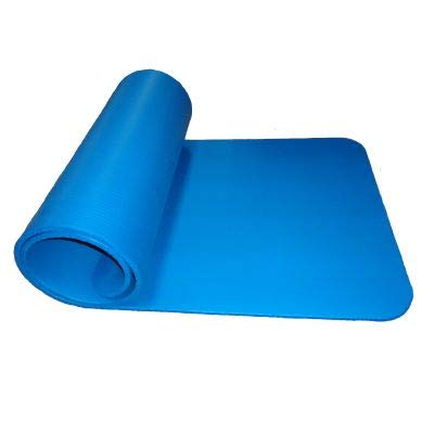 JOWY Esterillas de Yoga y Pilates para Gimnasio en casa (Azul NBR) JOWY Esterillas de Yoga y Pilates para Gimnasio en casa (Azul NBR)
