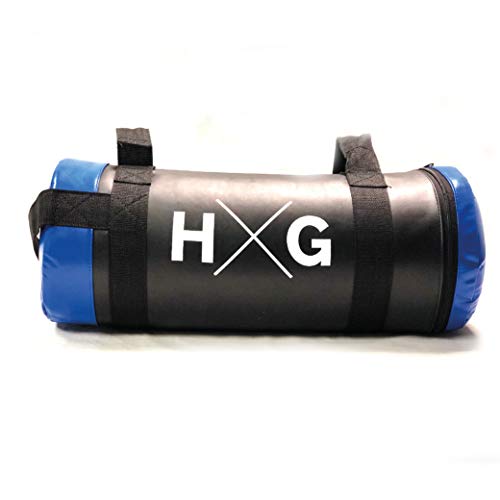 JOWY Sandbag Crossfit Bolsa de Piel Sintética MMA Boxeo de 20kg | Saco de Arena Fitness para Entrenamiento Funcional