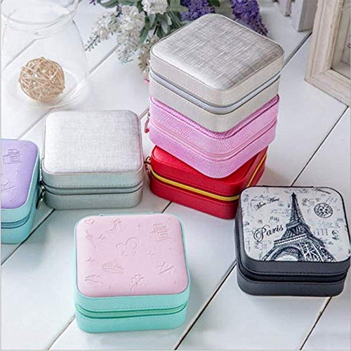 Joyero Caja Organizador Viaje Caja de joyería portátil Pendientes de botón Joyería Caja de almacenamiento Pequeña bolsa de joyería para niñas Madre Mujeres (Color: C3) Joyero Caja Organizador Viaje Caja de joyería portátil Pendientes de botón Joyería Caja de almacenamiento Pequeña bolsa de joyería para niñas Madre Mujeres (Color: C3)