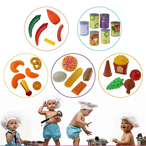 joylink 139pcs de Juguetes Cortar Frutas Verduras Pizza Juego de Plástico para Niños Juguetes Temprano Eeducativos Set de Alimentos de Corte Juguete del Bebé joylink 139pcs de Juguetes Cortar Frutas Verduras Pizza Juego de Plástico para Niños Juguetes Temprano Eeducativos Set de Alimentos de Corte Juguete del Bebé