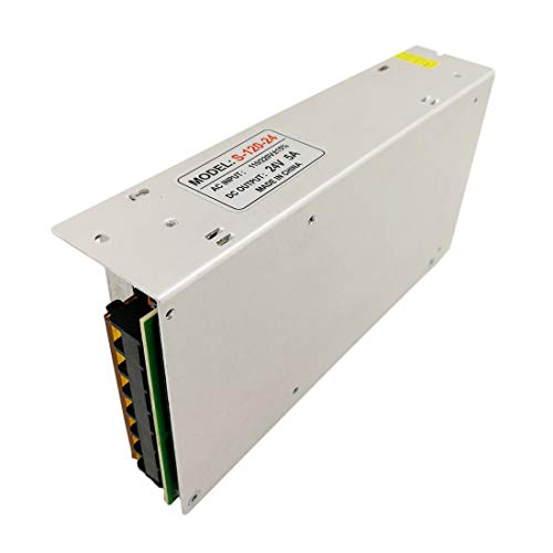 JOYLIT 120W Transformador de Voltage Alimentación de Interruptor AC 220V a 24V DC 5A Fuente de Alimentación para Tira de LED