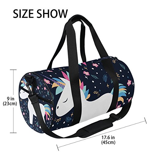 JSTEL Lona – Bolsa de barril – Bolsa de gimnasio con impresión – Bolsa de yoga bolsa de hombro bolsa de fin de semana para zapatos de playa para mujeres y hombres JSTEL Lona – Bolsa de barril – Bolsa de gimnasio con impresión – Bolsa de yoga bolsa de hombro bolsa de fin de semana para zapatos de playa para mujeres y hombres