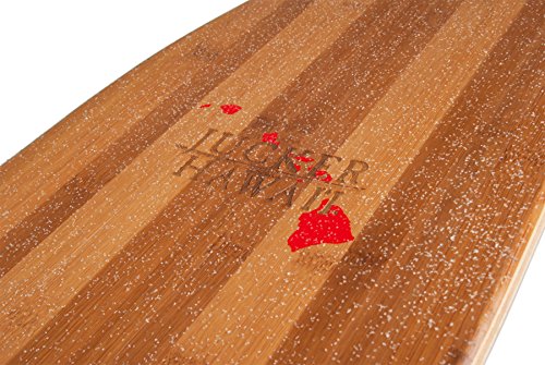 JUCKER HAWAII Monopatín Longboard MAKAHA Tabla Larga para Bambú JUCKER HAWAII Monopatín Longboard MAKAHA Tabla Larga para Bambú