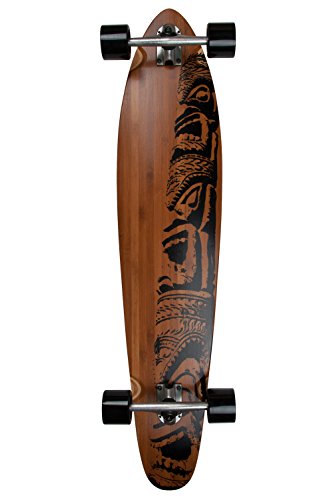 JUCKER HAWAII Monopatín Longboard MAKAHA Tabla Larga para Bambú JUCKER HAWAII Monopatín Longboard MAKAHA Tabla Larga para Bambú