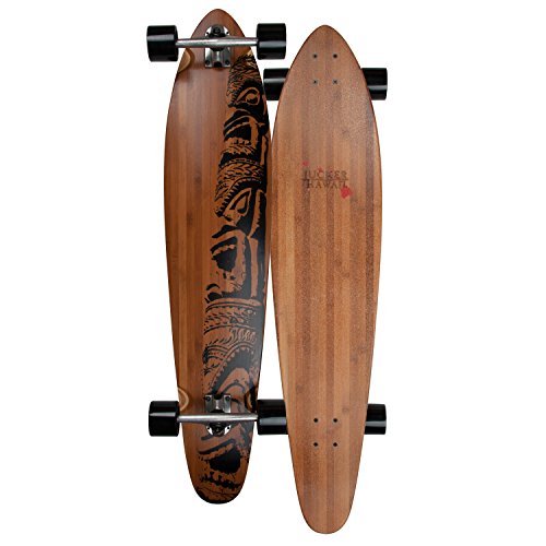 JUCKER HAWAII Monopatín Longboard MAKAHA Tabla Larga para Bambú JUCKER HAWAII Monopatín Longboard MAKAHA Tabla Larga para Bambú