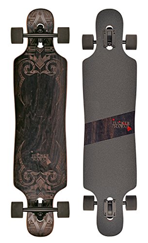 JUCKER HAWAII Monopatín Longboard PUEO Drop Through Completo