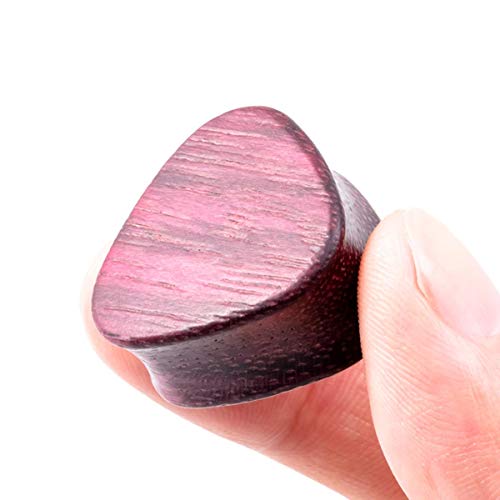 Juego de 2 dilatadores de madera para orejas y túneles de 8 a 25 mm Juego de 2 dilatadores de madera para orejas y túneles de 8 a 25 mm