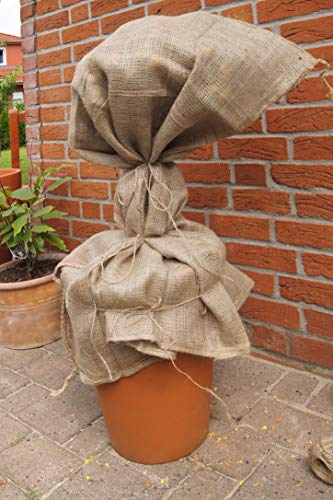 Juego de 3 sacos de yute de Meister, 105 x 60 cm, 50 kg de carga, sacos ecológicos de fibra natural, 100 % yute, sacos de patatas resistentes con protección contra heladas, sacos de Papá Noel, para carreras de sacos, 9960920 Juego de 3 sacos de yute de Meister, 105 x 60 cm, 50 kg de carga, sacos ecológicos de fibra natural, 100 % yute, sacos de patatas resistentes con protección contra heladas, sacos de Papá Noel, para carreras de sacos, 9960920