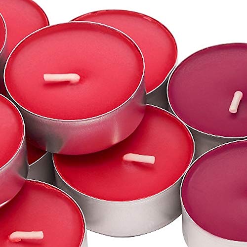 Juego de 30 velas de té con aroma de bayas rojas de Ikea Sinnlig