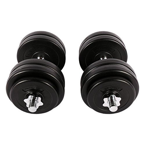 Juego de mancuernas 30 kg (2 x 15 kg) | Juego de pesas cortas | Mancuernas Juego de mancuernas 30 kg (2 x 15 kg) | Juego de pesas cortas | Mancuernas