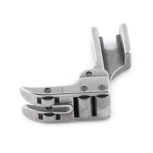 Juego de pies de máquina de coser Presser Kit de pies de puntada recta compatible Snap para máquina de coser de tela de cuero doméstica Juego de pies de máquina de coser Presser Kit de pies de puntada recta compatible Snap para máquina de coser de tela de cuero doméstica