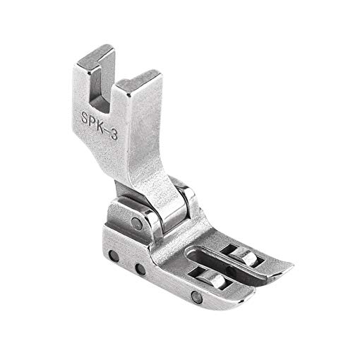 Juego de pies de máquina de coser Presser Kit de pies de puntada recta compatible Snap para máquina de coser de tela de cuero doméstica Juego de pies de máquina de coser Presser Kit de pies de puntada recta compatible Snap para máquina de coser de tela de cuero doméstica