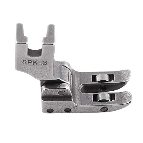 Juego de pies de máquina de coser Presser Kit de pies de puntada recta compatible Snap para máquina de coser de tela de cuero doméstica Juego de pies de máquina de coser Presser Kit de pies de puntada recta compatible Snap para máquina de coser de tela de cuero doméstica