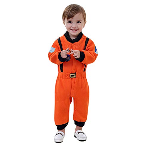 Juego De Roles Bebé NiñO NiñA Mono De Manga Larga Traje Espacial Astronauta Ropa Gruesa Y Abrigada Pijama CóModo Traje De Juego Traje De Rendimiento Nuevo Fiesta De Regalo(Naranja,12-18 meses/95) Juego De Roles Bebé NiñO NiñA Mono De Manga Larga Traje Espacial Astronauta Ropa Gruesa Y Abrigada Pijama CóModo Traje De Juego Traje De Rendimiento Nuevo Fiesta De Regalo(Naranja,12-18 meses/95)