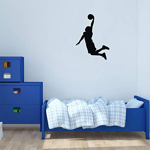 Jugador de Baloncesto Chicos Personalizado Nombre Mural Pegatina de Pared, vinilos decorativos pared dormitorio Stickers Pegatinas pared decorativas Decoracion pared