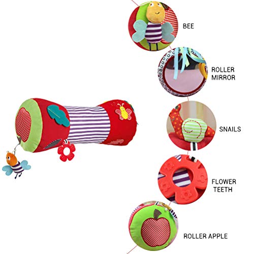 Juguete de fitness para recién nacidos, suave, relleno, multifunción, cojín para gatear, para recién nacidos y niños pequeños Juguete de fitness para recién nacidos, suave, relleno, multifunción, cojín para gatear, para recién nacidos y niños pequeños