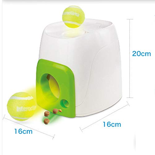Juguetes para Mascotas,Juguete Interactivo AutomáTico Bola Lanzador De Perro, La Pelota De Tenis Lanzar La MáQuina para El Entrenamiento del Perro Juguetes para Mascotas,Juguete Interactivo AutomáTico Bola Lanzador De Perro, La Pelota De Tenis Lanzar La MáQuina para El Entrenamiento del Perro