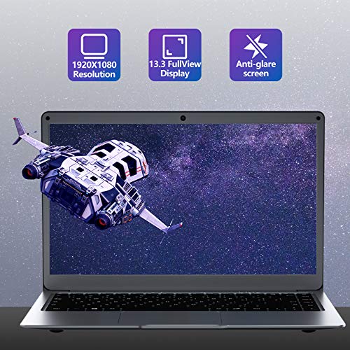 Jumper Ordenador Portátil Microsoft Office 365, Laptop FHD 13,3 Pulgadas,4GB DDR3,64GB eMMC, Memoria Expandible 1TB SSD y 256GB TF,Intel Celeron CPU,WiFi de Doble Banda,Windows 10,Bluetooth 4.2 Jumper Ordenador Portátil Microsoft Office 365, Laptop FHD 13,3 Pulgadas,4GB DDR3,64GB eMMC, Memoria Expandible 1TB SSD y 256GB TF,Intel Celeron CPU,WiFi de Doble Banda,Windows 10,Bluetooth 4.2