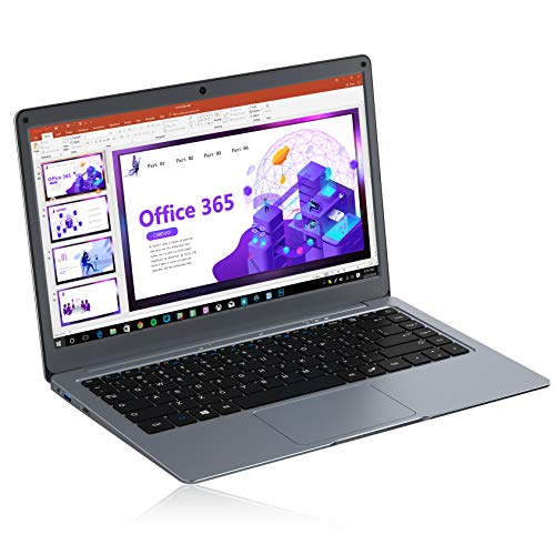 Jumper Ordenador Portátil Microsoft Office 365, Laptop FHD 13,3 Pulgadas,4GB DDR3,64GB eMMC, Memoria Expandible 1TB SSD y 256GB TF,Intel Celeron CPU,WiFi de Doble Banda,Windows 10,Bluetooth 4.2