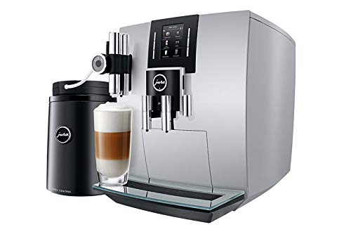 JURA J6 Independiente Máquina espresso Blanco 2,1 L 16 tazas Totalmente automática - Cafetera (Independiente, Máquina espresso, 2,1 L, Molinillo integrado, 1450 W, Blanco)