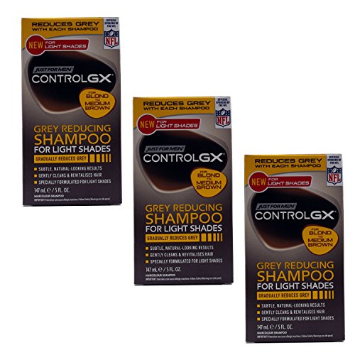 Just For Men Control GX. Champú reductor de canas para cabellos claros (3 unidades) Just For Men Control GX. Champú reductor de canas para cabellos claros (3 unidades)
