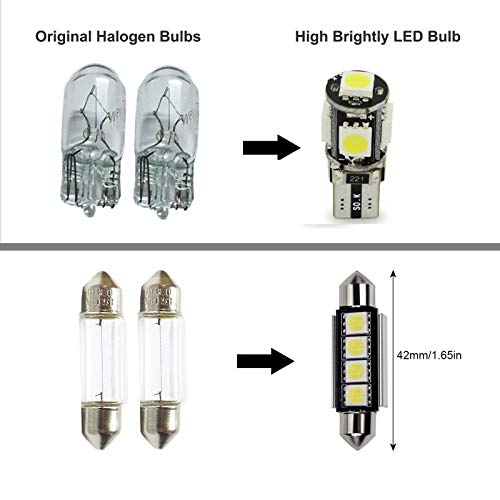 Justech Kit de Bombillas LED Luz de Coche Interior Para el Interior del Automóvil Mapa de la Cúpula Puerta Placa de Cortesía Luces Festón C5W T10 168 194 2825 Xenón Blanco Justech Kit de Bombillas LED Luz de Coche Interior Para el Interior del Automóvil Mapa de la Cúpula Puerta Placa de Cortesía Luces Festón C5W T10 168 194 2825 Xenón Blanco