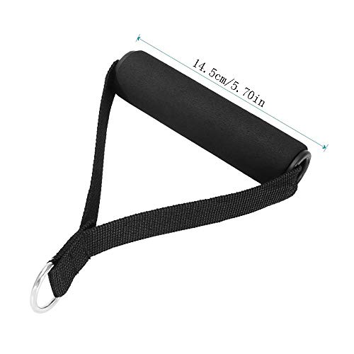 JWC Bandas de Resistencia para Tiradores de 4 Piezas, Equipo de Fitness de Repuesto con Mango de Espuma, Correas de Entrenamiento de resistencias, Resistente y Duradero, para Yoga en casa JWC Bandas de Resistencia para Tiradores de 4 Piezas, Equipo de Fitness de Repuesto con Mango de Espuma, Correas de Entrenamiento de resistencias, Resistente y Duradero, para Yoga en casa