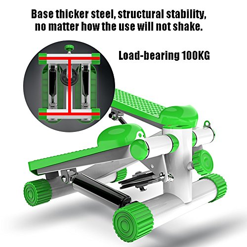 JYKJ Mini Stepper, Fitness Pedal Contador De Consumo De Calorías Mute Armrest Slimming Stepper Pie De Escalada Máquina De Pérdida De Peso Máquina De Ejercicios Multifunción JYKJ Mini Stepper, Fitness Pedal Contador De Consumo De Calorías Mute Armrest Slimming Stepper Pie De Escalada Máquina De Pérdida De Peso Máquina De Ejercicios Multifunción
