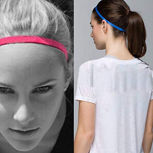 JZZJ S 8 Piezas Diademas Deportiva Bandas de Cabeza Elásticas Delgadas Diadema Antideslizante para Correr Fútbol Entrenamiento Yoga JZZJ S 8 Piezas Diademas Deportiva Bandas de Cabeza Elásticas Delgadas Diadema Antideslizante para Correr Fútbol Entrenamiento Yoga