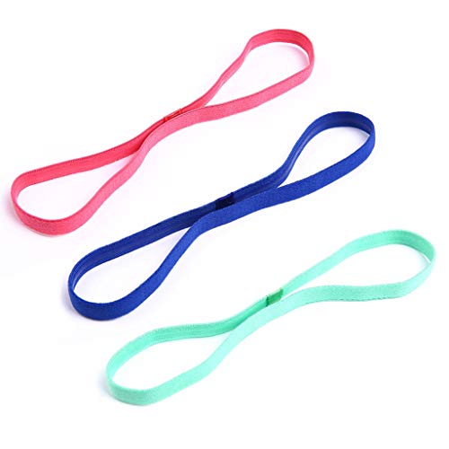 JZZJ S 8 Piezas Diademas Deportiva Bandas de Cabeza Elásticas Delgadas Diadema Antideslizante para Correr Fútbol Entrenamiento Yoga JZZJ S 8 Piezas Diademas Deportiva Bandas de Cabeza Elásticas Delgadas Diadema Antideslizante para Correr Fútbol Entrenamiento Yoga