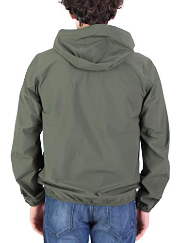 K-WAY Mod. K00BBV0 Chaqueta Jacques Stretch Dot Hombre Verde M