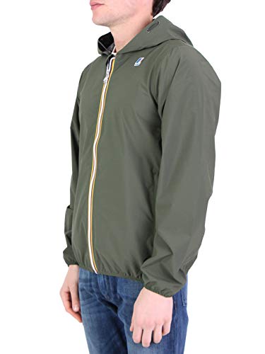 K-WAY Mod. K00BBV0 Chaqueta Jacques Stretch Dot Hombre Verde M