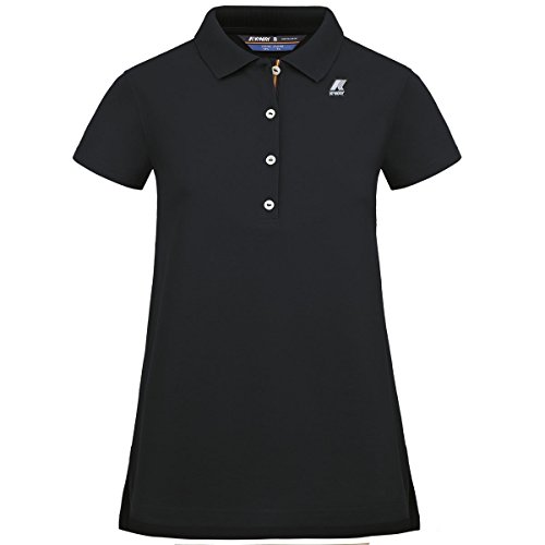 K-WAY Polo latitia Stretch, Negro, 6-L