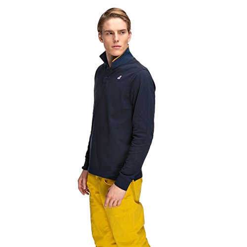 K-Way Polo uomo K-Way ROCHEL STRETCH BLUE DEPHT