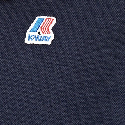 K-Way Polo uomo K-Way ROCHEL STRETCH BLUE DEPHT