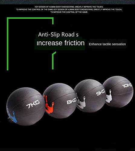 KACC Power Guidance - Slam Ball Balón Medicinal Antideslizante, Balón Medicinal de Goma Pro, Ideal para los Ejercicios de Functional Fitness - Pesos DE 1, 2, 3, 4, 5, 6 kg KACC Power Guidance - Slam Ball Balón Medicinal Antideslizante, Balón Medicinal de Goma Pro, Ideal para los Ejercicios de Functional Fitness - Pesos DE 1, 2, 3, 4, 5, 6 kg