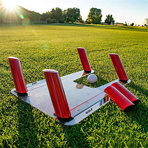 Kacsoo Ayuda de Entrenamiento de Swing de Golf Portátil con 6 Varillas de Ruta Entrenador de Swing de Golf Corrector de Corte para Ayuda de Entrenamiento de Golf, Entrenamiento de Velocidad Kacsoo Ayuda de Entrenamiento de Swing de Golf Portátil con 6 Varillas de Ruta Entrenador de Swing de Golf Corrector de Corte para Ayuda de Entrenamiento de Golf, Entrenamiento de Velocidad