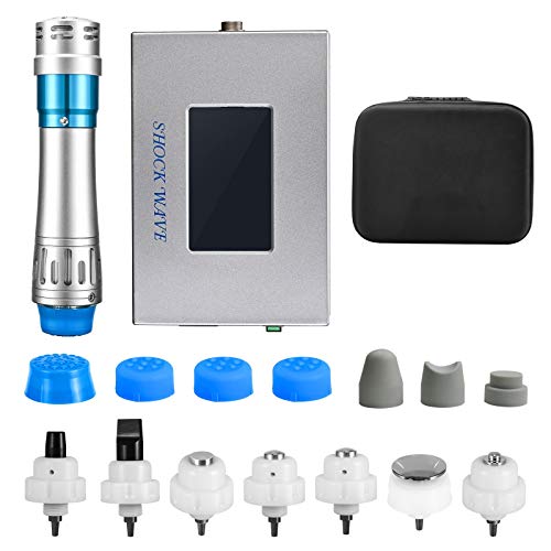 Kacsoo Máquina de terapia de ondas de choque 350W ED Masajeador de alivio del dolor Onda de choque para la disfunción eréctil, Relajación muscular, Tratamiento de la fascitis plantar (CE) Kacsoo Máquina de terapia de ondas de choque 350W ED Masajeador de alivio del dolor Onda de choque para la disfunción eréctil, Relajación muscular, Tratamiento de la fascitis plantar (CE)
