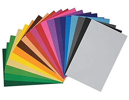 Kadusi Set 20 láminas Goma eva Adhesiva Surtido Colores de 20x30 cm Grosor de 2mm Kadusi Set 20 láminas Goma eva Adhesiva Surtido Colores de 20x30 cm Grosor de 2mm
