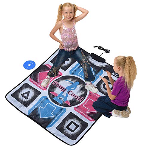 Kafuty Antideslizante Durable, Resistente al Desgaste Dancing Step Dance Mat Pad Bailarina con USB para PC con Chip Altamente Sensible, y adopta Material de PVC, etc. Kafuty Antideslizante Durable, Resistente al Desgaste Dancing Step Dance Mat Pad Bailarina con USB para PC con Chip Altamente Sensible, y adopta Material de PVC, etc.